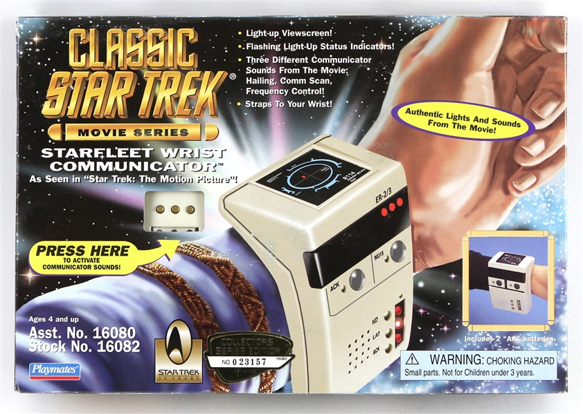 1996 Star Trek Movies Series Starfleet Wrist Communicator 