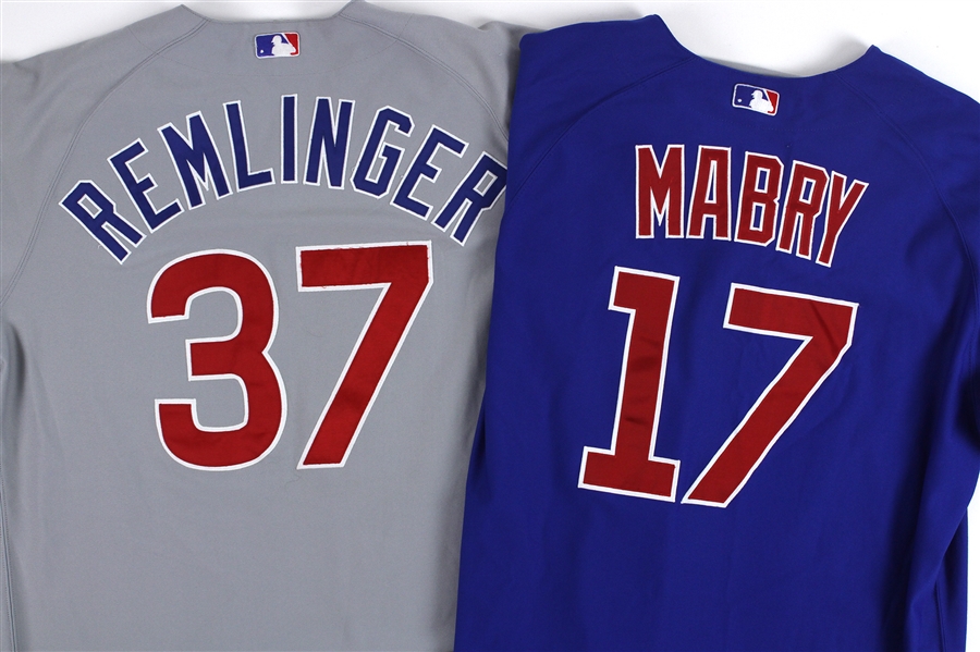 2003-2006 Chicago Cubs Game Worn Jerseys Including Mike Remlinger and John Mabry (MEARS LOA)