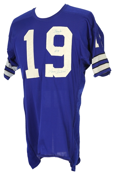 1971-72 Lance Alworth Dallas Cowboys Signed Game Worn Road Jersey (MEARS A10/JSA)