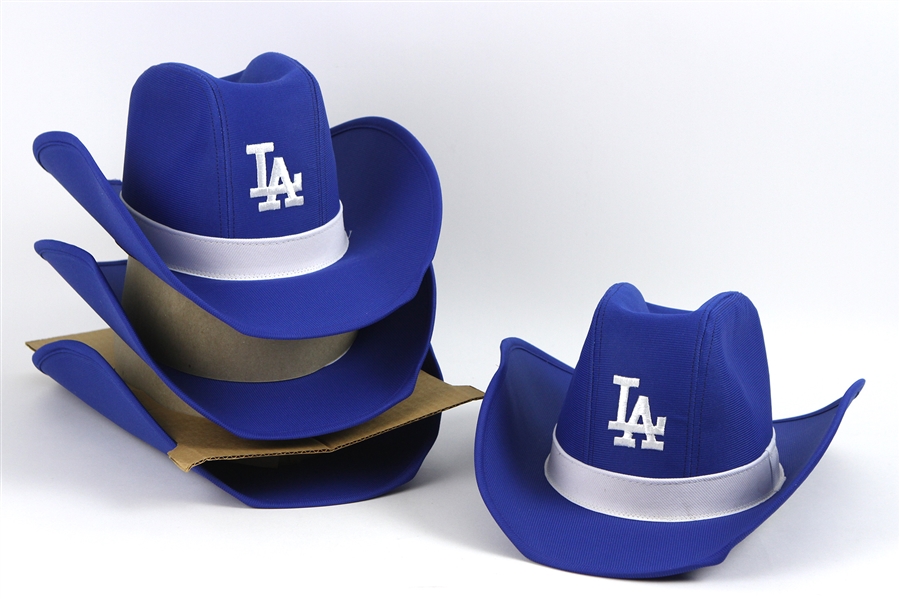 1990s Los Angeles Dodgers Cowboy Hats (Lot of 4)