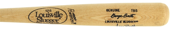 1986-89 George Brett Kansas City Royals Signed Louisville Slugger Professional Model Bat (MEARS LOA/JSA)