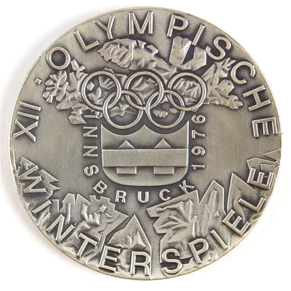 1976 Innsbruck XII Winter Olympic Games 2" Participation Medal 