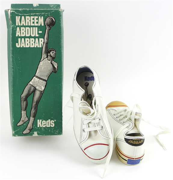 1970s Kareem Abdul-Jabbar Los Angeles Lakers Boys Keds 
