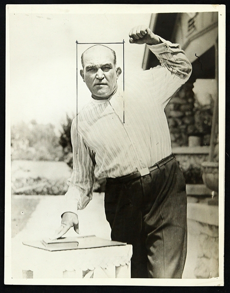 1923 James J. Jeffries World Heavyweight Champion 8"x 10" Photo 