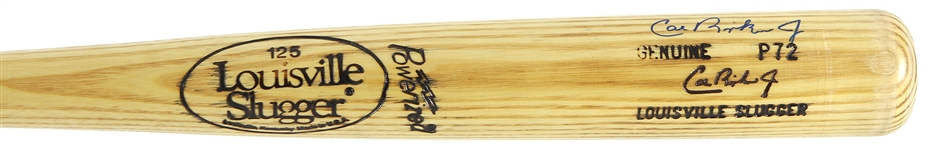 1983-85 Cal Ripken Jr. Baltimore Orioles Signed Louisville Slugger Professional Model Bat (MEARS LOA/JSA)
