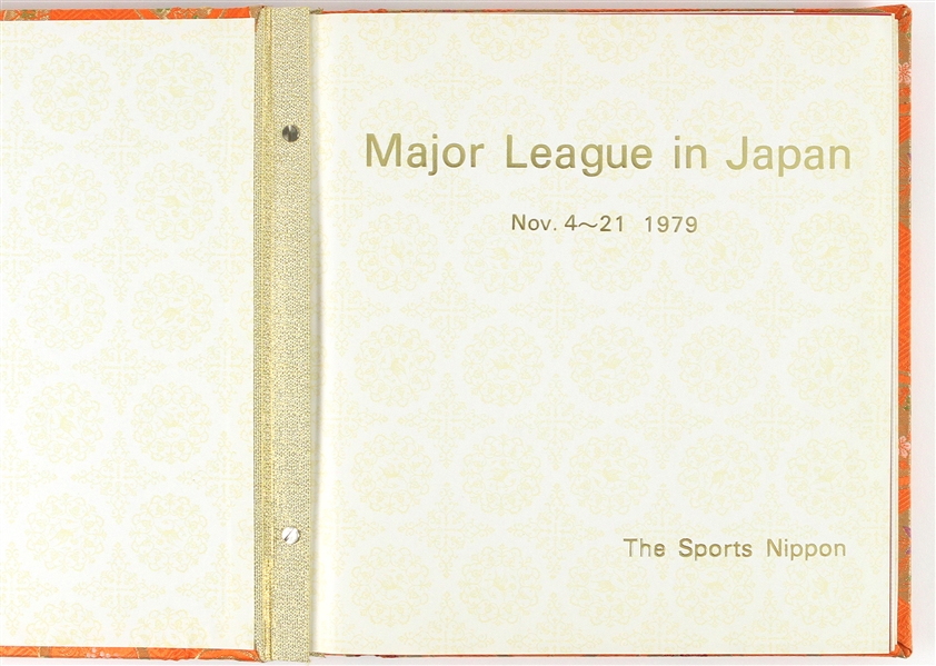 1979 Major League in Japan Photo Album 