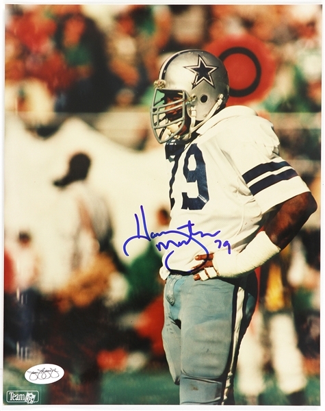 1973-83 Harvey Martin Dallas Cowboys Signed 8"x 10" Photo *JSA*