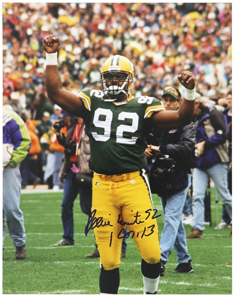 1993-1998 Reggie White Green Bay Packers Signed 11"x 14" Photo (JSA)