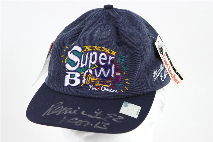 1997 Reggie White Green Bay Packers Signed Super Bowl XXXI Limited Edition Hat (JSA)
