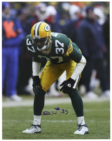 1996-2002 Tyrone Williams Green Bay Packers Signed 11"x 14" Photo (JSA)