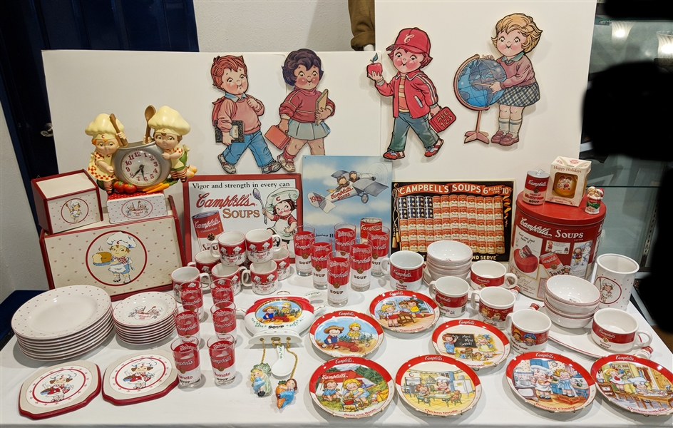 1970s-1990s Campbell’s Soup Collection (Lot of 60+)
