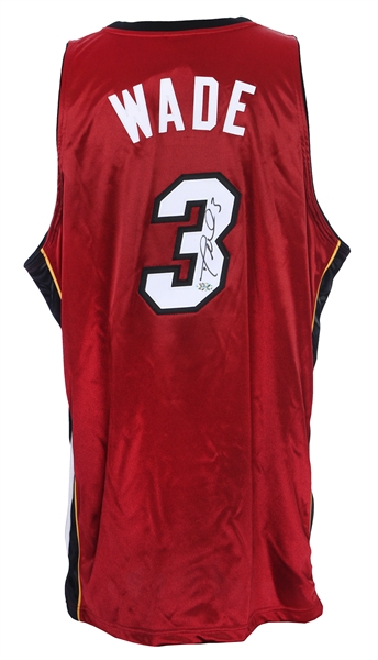 2006 Dwyane Wade Miami Heat Signed Jersey (JSA)