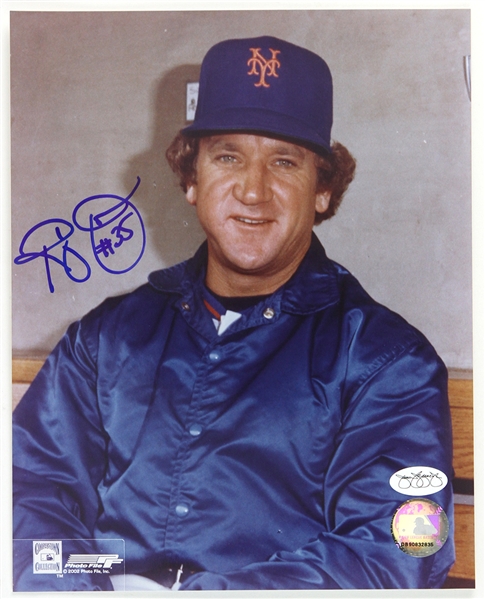 1981-1982 Randy Jones New York Mets Signed 8"x 10" Photo *JSA*