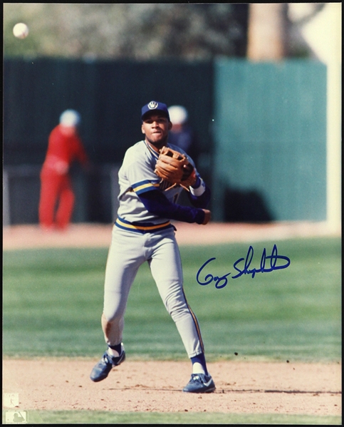 1988-1991 Gary Sheffield Milwaukee Brewers Signed 8"x 10" Photo (JSA)