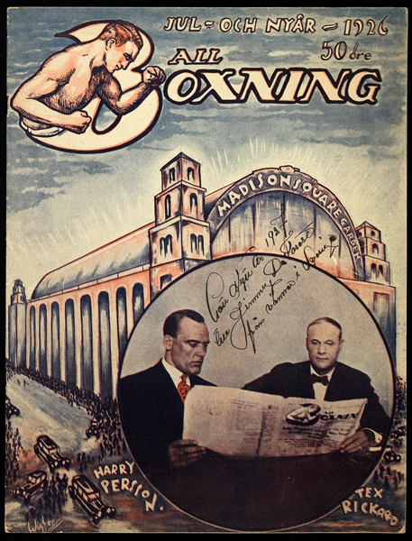 1926-1927 All Boxing Swedish Magazine