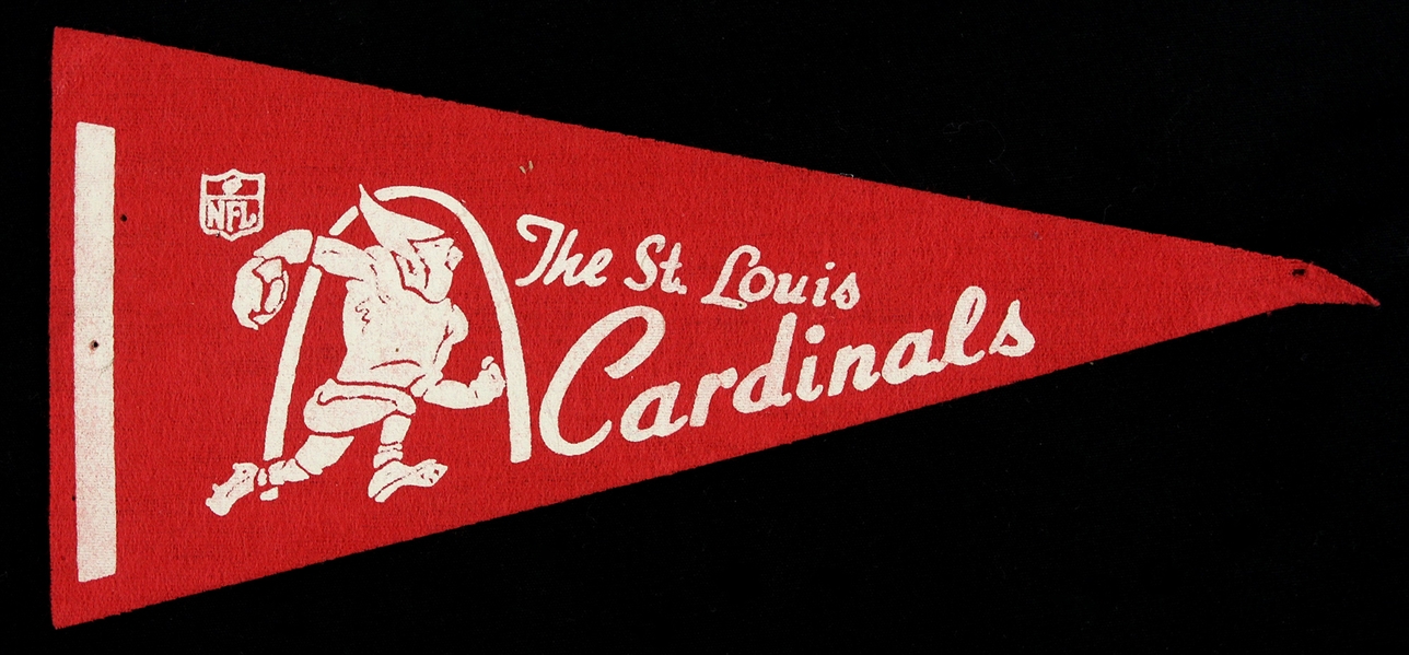 1960 St. Louis Cardinals NFL 9" Mini Pennant