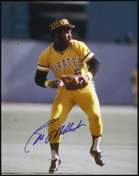 1979-1985 Bill Madlock Pittsburgh Pirates Signed 11"x 14" Photo (JSA)