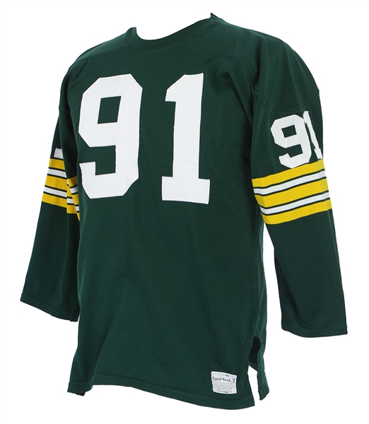 1970-72 Green Bay Packers #91 Home Jersey (MEARS LOA)