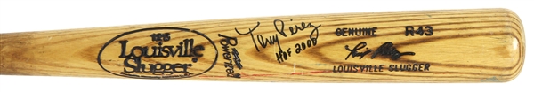 1983-86 Tony Perez Cincinnati Reds Signed Louisville Slugger Professional Model Game Used Bat (MEARS A9 & PSA/DNA)