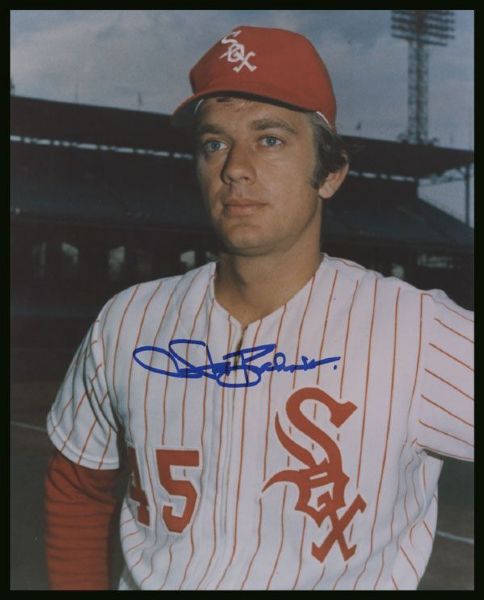 1972-75 Stan Bahnsen Chicago White Sox Autographed 8x10 color Photo (JSA)