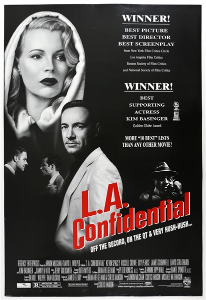 1997 L.A. Confidential 27"x 41" Film Poster
