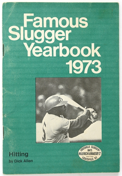 1973 Famous Slugger Yearbook by Hillerich & Bradsby Co.