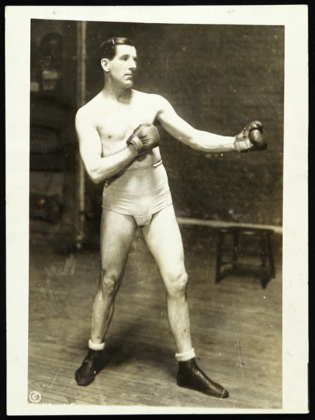 1933 Jim Corbett Former Heavyweight Champ Original 6"x 8" Photo 