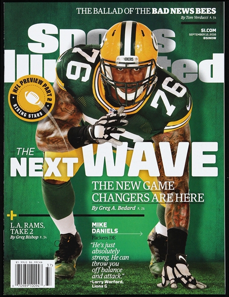 2016 Mike Daniels Green Bay Packers Sports Illustrated 