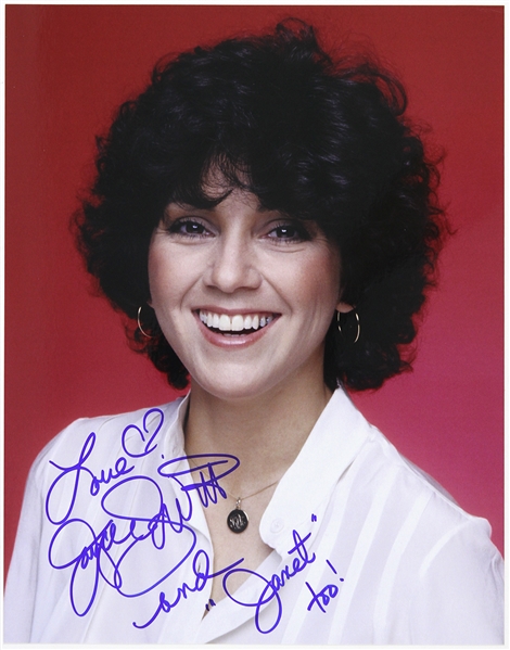 1977-1984 Joyce DeWitt Threes Company Signed 11"x 14" Photo (JSA)