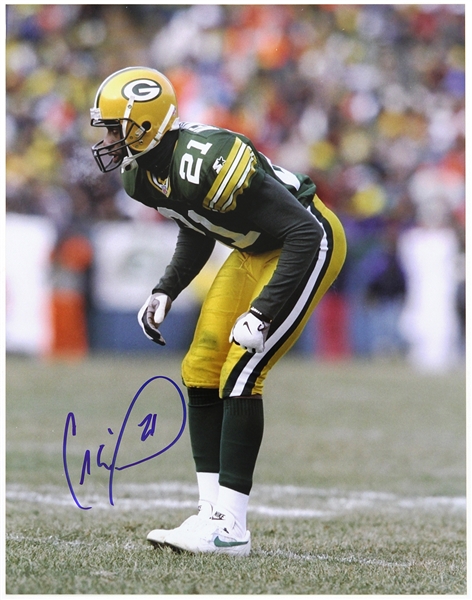 1995-1998 Craig Newsome Green Bay Packers Signed 11"x 14" Photo (JSA)