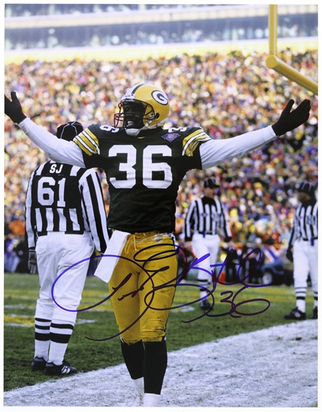 1990-2001 LeRoy Butler Green Bay Packers Signed 11"x 14" Photo (JSA)