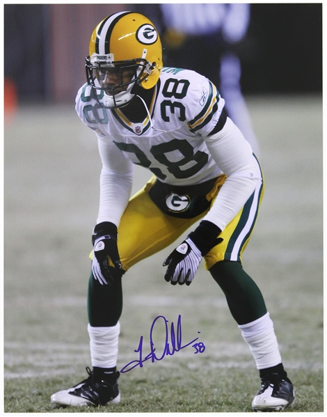 2006-2014 Tramon Williams Green Bay Packers Signed 11"x 14" Photo (JSA)
