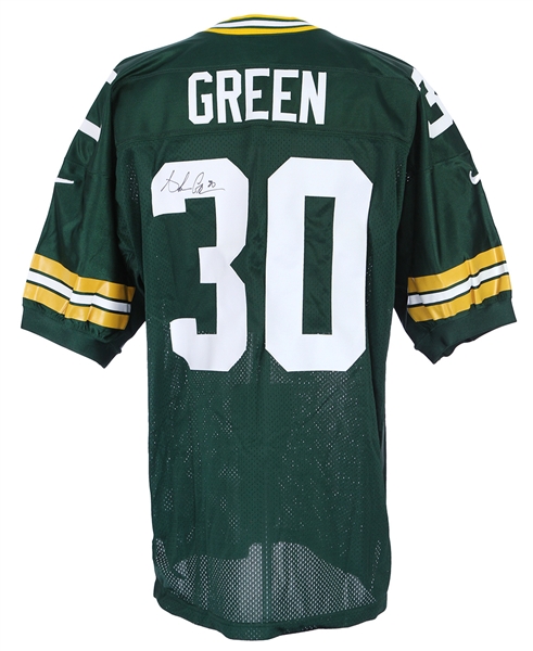 2002 Ahman Green Green Bay Packers Signed Jersey (JSA)