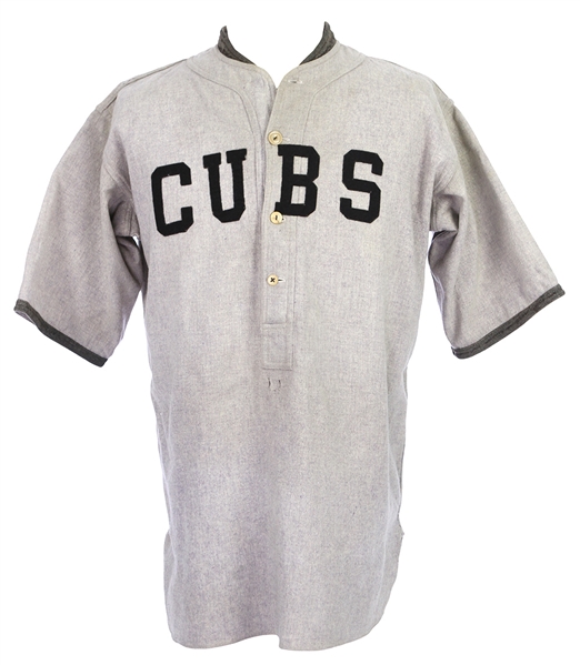 1923-1924 Vic Aldridge Chicago Cubs Game Worn Road Jersey (MEARS A9)