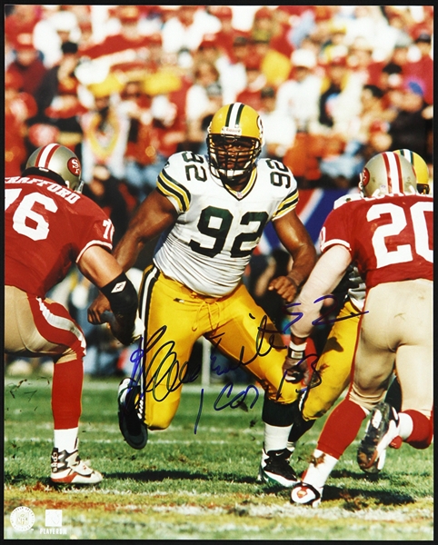 1990s Reggie White Green Bay Packers Signed 8" x 10" Photo (JSA)