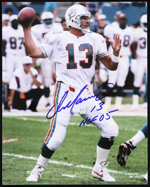 2000s Dan Marino Miami Dolphins Signed 8" x 10" Photo (JSA)