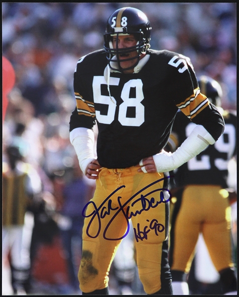 2000s Jack Lambert Pittsburgh Steelers Signed 8" x 10" Photo (JSA)