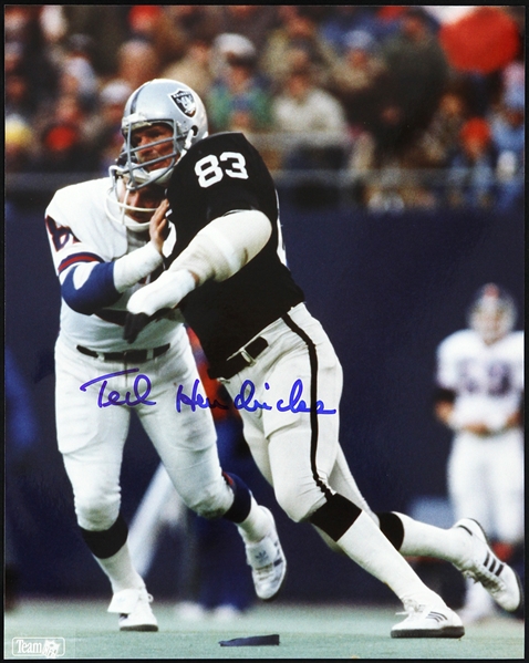 2000s Ted Hendricks Oakland Raiders Signed 8" x 10" Photo (JSA)