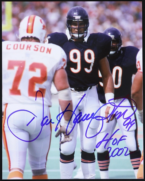 2000s Dan Hampton Chicago Bears Signed 8" x 10" Photo (JSA)