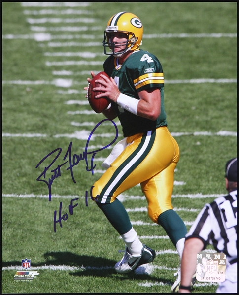 2010s Brett Favre Green Bay Packers Signed 8" x 10" Photo (JSA)