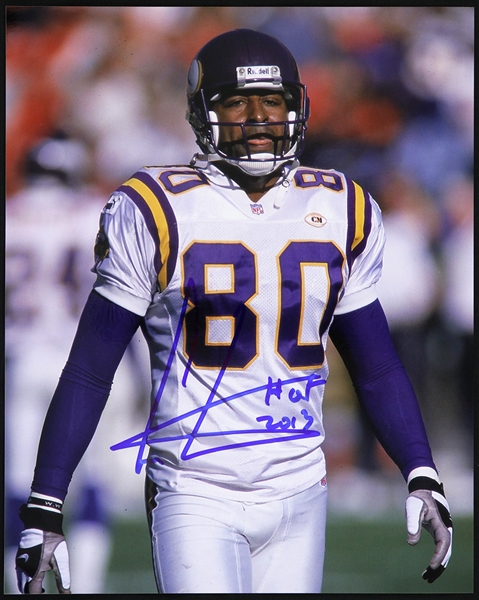 2010s Cris Carter Minnesota Vikings Signed 8" x 10" Photo (JSA)