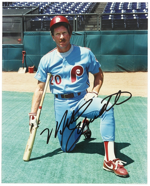 1990s Mike Schmidt Philadelphia Phillies Signed 8" x 10" Photo (JSA)