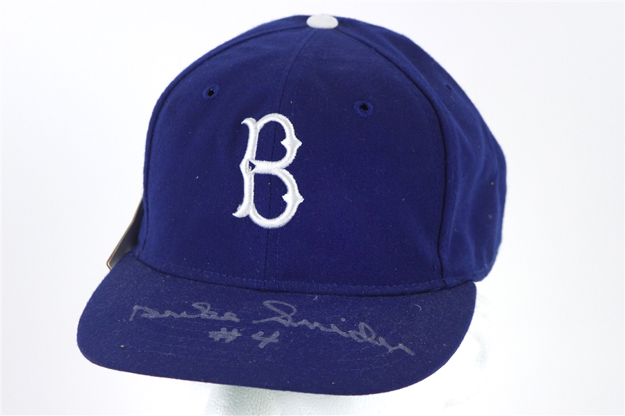 1990s Duke Snider Brooklyn Dodgers Signed Roman Cooperstown Collection Cap (JSA)