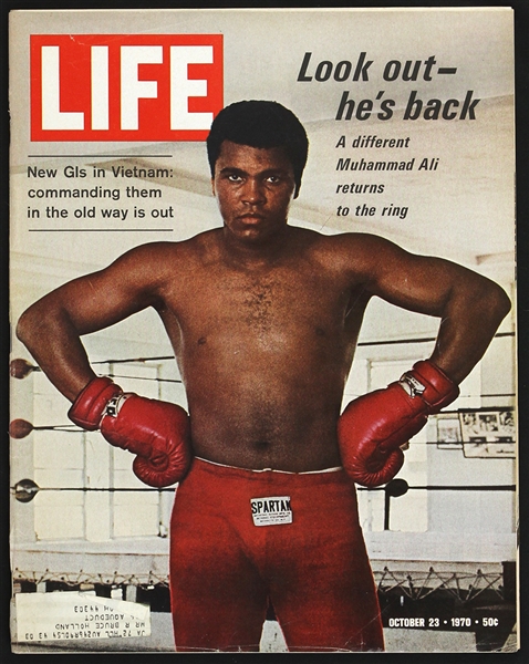 1970 Muhammad Ali Life Magazine "Look Out - Hes Back" 