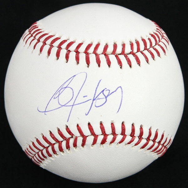 2014 Bo Jackson Autographed OMLB Baseball (JSA) (MEARS LOA)
