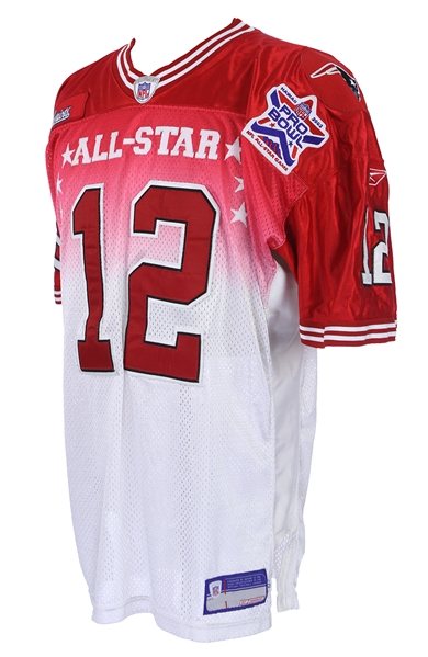 2002 Tom Brady New England Patriots AFC Pro Bowl Jersey (MEARS LOA)