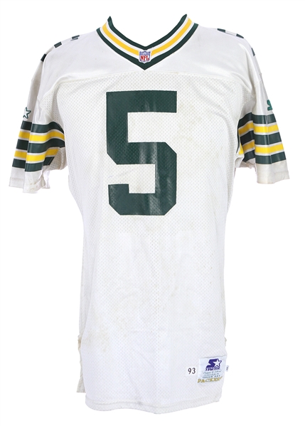 1993 Paul Hornung Green Bay Packers Signed Jersey (*JSA*)