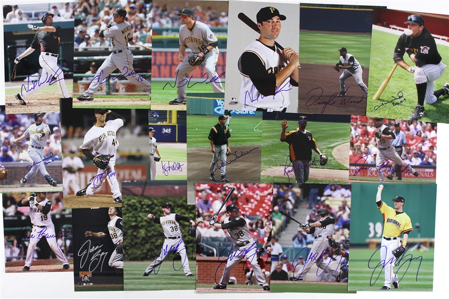 1980s-2000s Pittsburgh Pirates Signed 8x10 Color Photos (Lot of 115+) (JSA) 