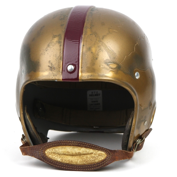 1950s Riddell RT2 Game Worn Football Helmet w/ 6 Strap Suspension System (MEARS LOA)