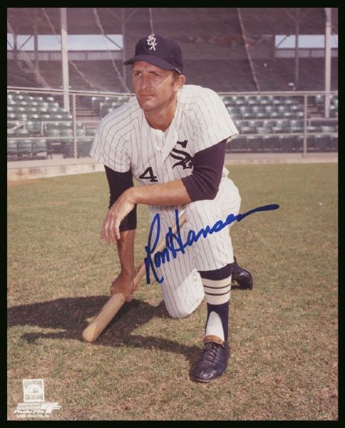 1970-71 Chicago White Sox Ron Hansen Autographed 8x10 Photo *JSA*